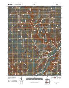 Williamsport 2010 topographic map thumbnail