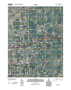 Cumberland 2010 topographic map thumbnail