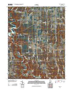Milan 2010 topographic map thumbnail