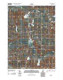 Orland 2010 topographic map thumbnail