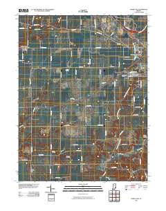 Forest Hill 2010 topographic map thumbnail
