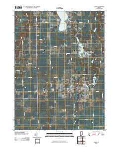 Lowell 2010 topographic map thumbnail
