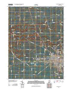 Frankfort 2010 topographic map thumbnail