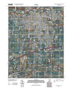 Anderson South 2010 topographic map thumbnail