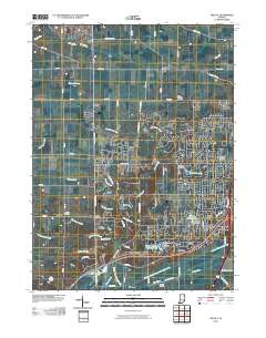 Arcola 2010 topographic map thumbnail