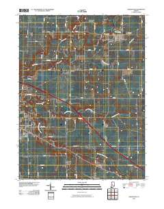 Darlington 2010 topographic map thumbnail