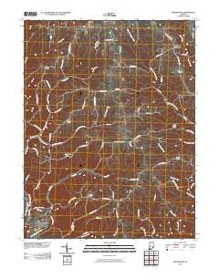Bennington 2010 topographic map thumbnail