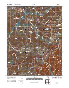 Georgetown 2010 topographic map thumbnail