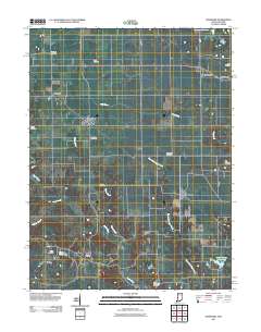 Sandford 2011 topographic map thumbnail