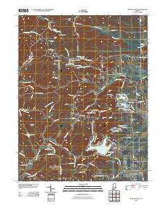 New Bellsville 2010 topographic map thumbnail