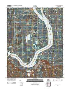 Uniontown 2011 topographic map thumbnail