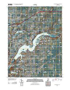 McCordsville 2010 topographic map thumbnail