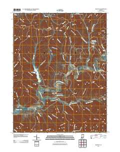 Belmont 2011 topographic map thumbnail