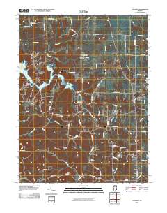 Cataract 2010 topographic map thumbnail
