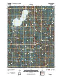 Bass Lake 2010 topographic map thumbnail