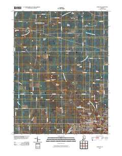 Danville 2010 topographic map thumbnail