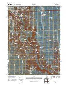 Danville SE 2010 topographic map thumbnail