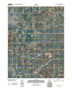 Elizabethtown 2010 topographic map thumbnail
