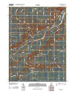 Burrows 2010 topographic map thumbnail