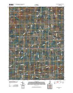 Butler West 2010 topographic map thumbnail