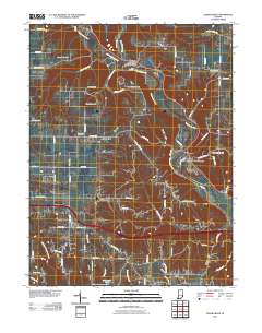 Cedar Grove 2010 topographic map thumbnail