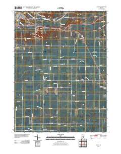 Anoka 2010 topographic map thumbnail