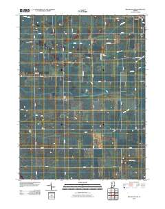 Brookston NW 2010 topographic map thumbnail