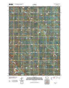 Ames NW 2010 topographic map thumbnail