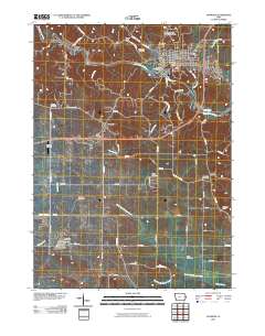 Anamosa 2010 topographic map thumbnail