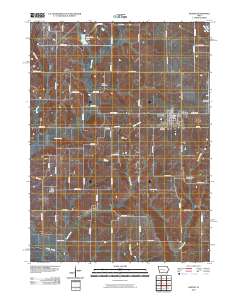 Baxter 2010 topographic map thumbnail