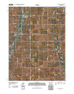 Blanchard 2010 topographic map thumbnail