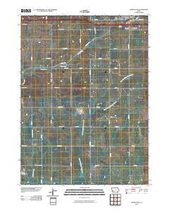 Adair South 2010 topographic map thumbnail