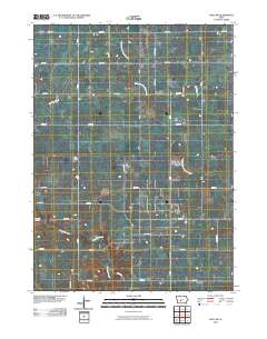 Adel NW 2010 topographic map thumbnail