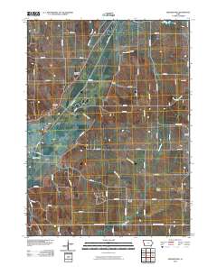 Beebeetown 2010 topographic map thumbnail