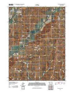 Blockton 2010 topographic map thumbnail