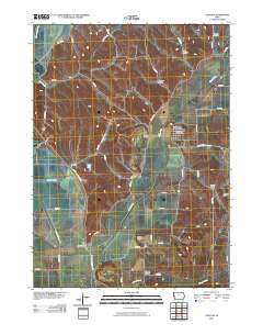 Castana 2010 topographic map thumbnail