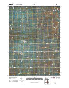 Cleghorn 2010 topographic map thumbnail