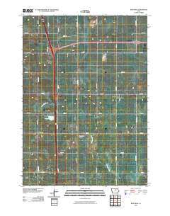 Burchinal 2010 topographic map thumbnail