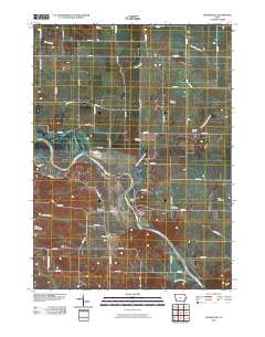 Cedar Bluff 2010 topographic map thumbnail