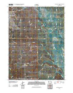Centerville East 2010 topographic map thumbnail