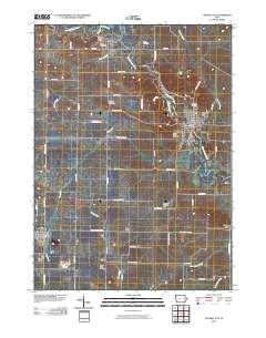 Central City 2010 topographic map thumbnail