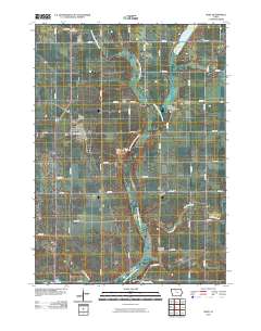 Burt 2010 topographic map thumbnail