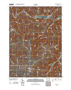 Colesburg 2010 topographic map thumbnail
