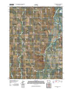 Chatsworth 2010 topographic map thumbnail
