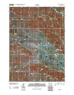 Chelsea 2010 topographic map thumbnail