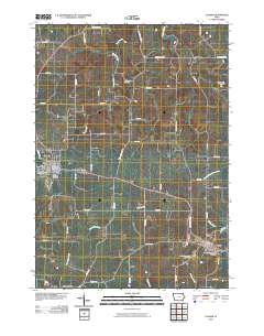 Calmar 2010 topographic map thumbnail