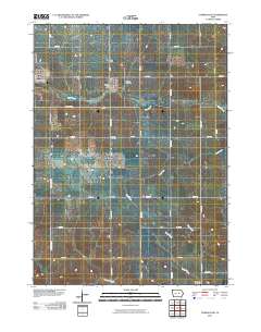 Conrad East 2010 topographic map thumbnail
