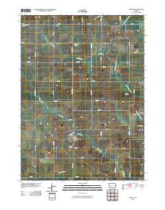 Dedham 2010 topographic map thumbnail
