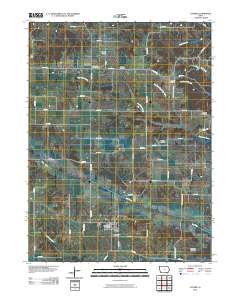 Cantril 2010 topographic map thumbnail