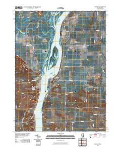 Cordova 2010 topographic map thumbnail